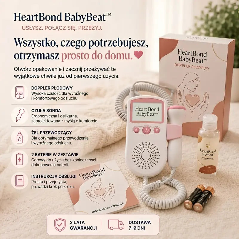 BabyBeat™ - Usłysz bicie serca swojego dziecka.